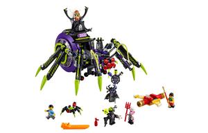Конструктор Little Monkey King Collection Giant Spider Mobile Base, 1170 деталей, 80022 LEGO