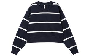 Свободный укороченный свитшот женский Lululemon, синий