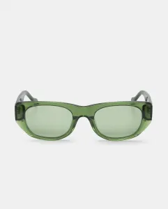 Женские солнцезащитные очки с разноцветной ацетатной оправой Mr. Boho, зеленый