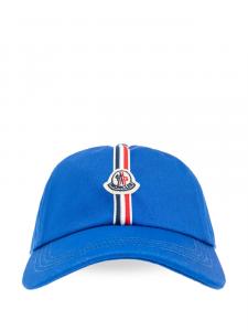 Кепка с логотипом Moncler Enfant, синий