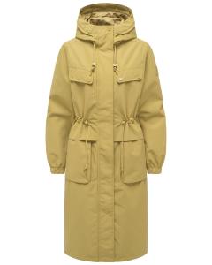 NAVAHOO Демисезонное пальто 'Kirschwind 14' в цвете Khaki