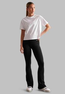 Леггинсы RIBBED SEAMLESS FLARE aim’n, цвет black