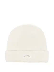Шапка с логотипом Teddy & Minou, белый