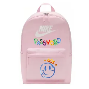 Nike Тканевый рюкзак женский с принтом Ghost Face/Флора, Smiley Face Crown