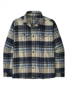 Клетчатая рубашка с карманом X Fjord Patagonia, синий