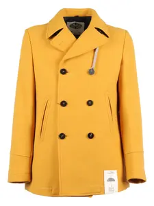 Двубортное короткое пальто Camplin, желтый