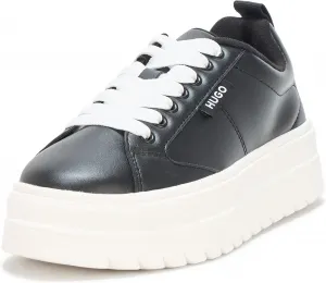 Женские кроссовки Hugo Lyssa на платформе с низким профилем, черный