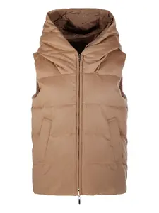 Двусторонний стеганый жилет Max Mara, нейтральный