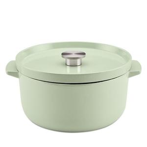 Anolon 6 Qt Чугунная крытая жаровня KitchenAid, зеленый