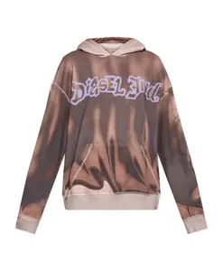Толстовки и худи Diesel, коричневый