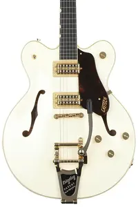 Gretsch G6609TDC Players Edition Broadkaster Center Block - Винтажный белый с тремоло Bigsby
