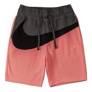Шорты большие swoosh большие повседневные спортивные шорты розовые Nike, розовый