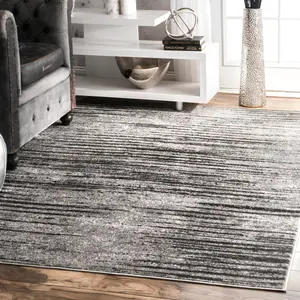 Ковер Contemporary Faded Elsa Area Rug nuLOOM, 91x152 см, серый
