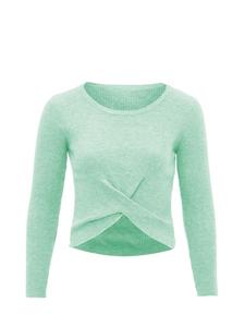 Пуловер leo basics, цвет minze