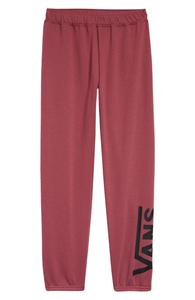 Детские спортивные штаны Vans Flying V Hawthorn Rose с зауженными штанинами, цвет RED569