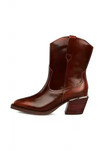 Ковбойские/Байкерские ботильоны Alma En Pena, Camel