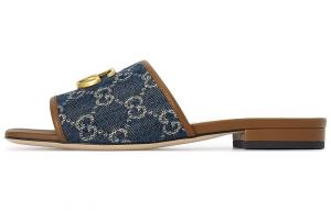 Женские сандалии Gucci, синий