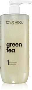 Зеленый чай 1 л увлажняющий шампунь с зеленым чаем Tomas Arsov, 1000 мл