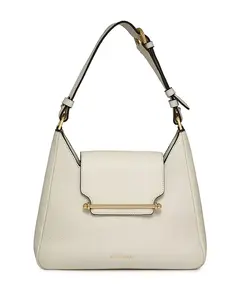 Кожаная сумка-хобо Multrees Strathberry, белый