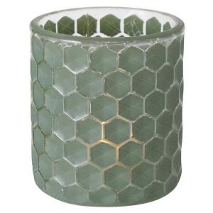 Подсвечник Boltze Home зеленый, 8/9/8 см