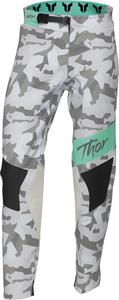Мотоциклетные штаны Thor sportmode shadow для женщин, Light Grey/Green