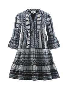 Платье happy girls by Eisend, темно-синий/белый