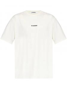 Футболка с принтом Jil Sander, белый