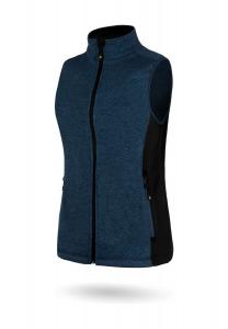 Женский вязаный жилет «Кашечеван» normani, темно-синий