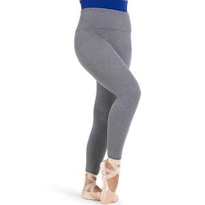 Ребристые вязаные леггинсы Capezio, Heather Gray