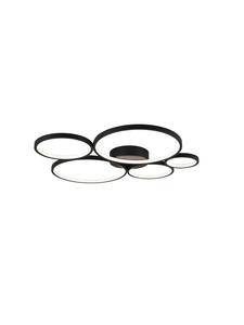 Потолочный светильник RONDO в матово-черном цвете Trio Leuchten