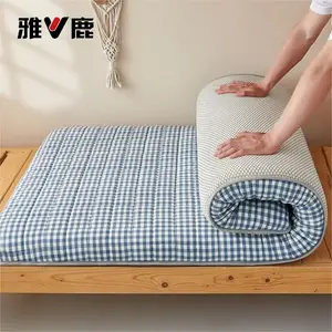 Yalu Мягкий матрас из хлопка Синьцзян, 90x190 см, антибактериальный, антиклещевой, устойчивый к давлению