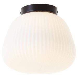 Потолочный светильник Brilliant Kaizen, железо / опаловое стекло - 1 лампа - белый / черный