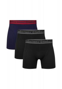 Набор из 3 шорт/брюк в стиле ретро Rico Bamboo Basics, цвет Dunkelblau Schwarz