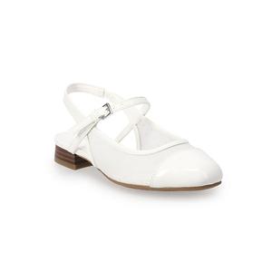 Балетки Ailish girls в горошек и сетчатой тканевой гамме Sonoma Goods For Life, White