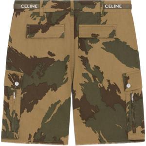 Шорты-карго мужские разноцветные Celine, цвет Multicolor