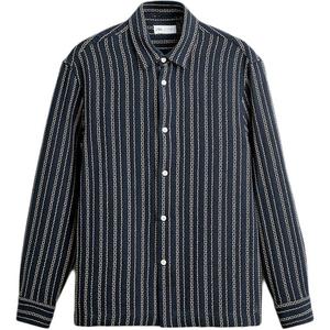 ZARA Рубашка мужская Sea Blue/Nude