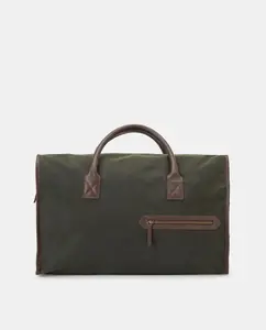 Дорожная сумка, вощеное полотно Emidio Tucci, цвет Verde Oliva