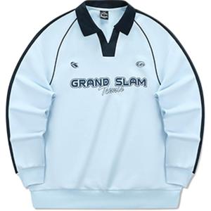 361° Свитшот Unisex Fruity Pink Blue/Deep Ink Blue Lapel тонкий обычный