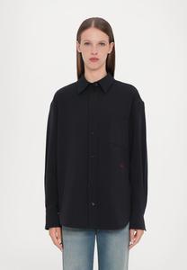 Блуза Victoria Beckham PYJAMA SHIRT, Navy/Dark Blue
