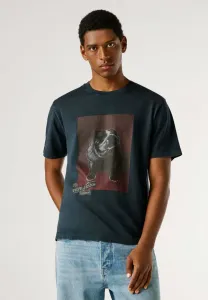 Футболка с принтом гэвина Pepe Jeans, Black