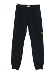 Спортивные штаны с карманами Stone Island Junior, синий