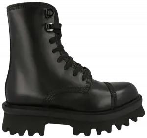 Ботинки Ferragamo Faraway Demi Combat Boot, черный