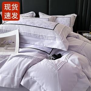 FUANNA Комплект постельного белья, 1.5 м, 4 предмета, простыня на резинке, Xiduo-Xiazi