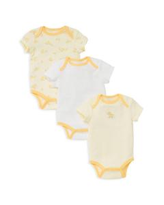 Боди Little Me унисекс Little Ducks, 3 шт. — для малышей, желтый
