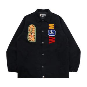 Куртка BAPE Shark Coach Jacket, Black