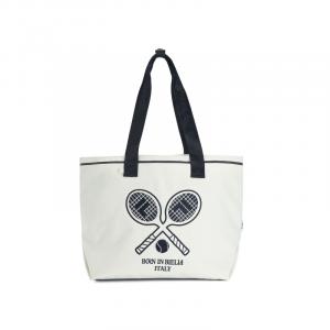 FILA Тканевая теннисная сумка через плечо женская Heron White, Heron White