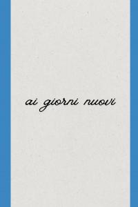 Agenda “ai giorni nuovi” (Italian Edition) (Independently published)