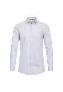 Деловая рубашка простого современного покроя Venti, голубой