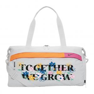 Nike Полиэстеровый узорчатый наплечный рюкзак унисекс белый, Floral Letter