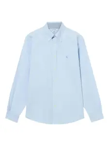 Рубашка с воротником на пуговицах Brooks Brothers, синий